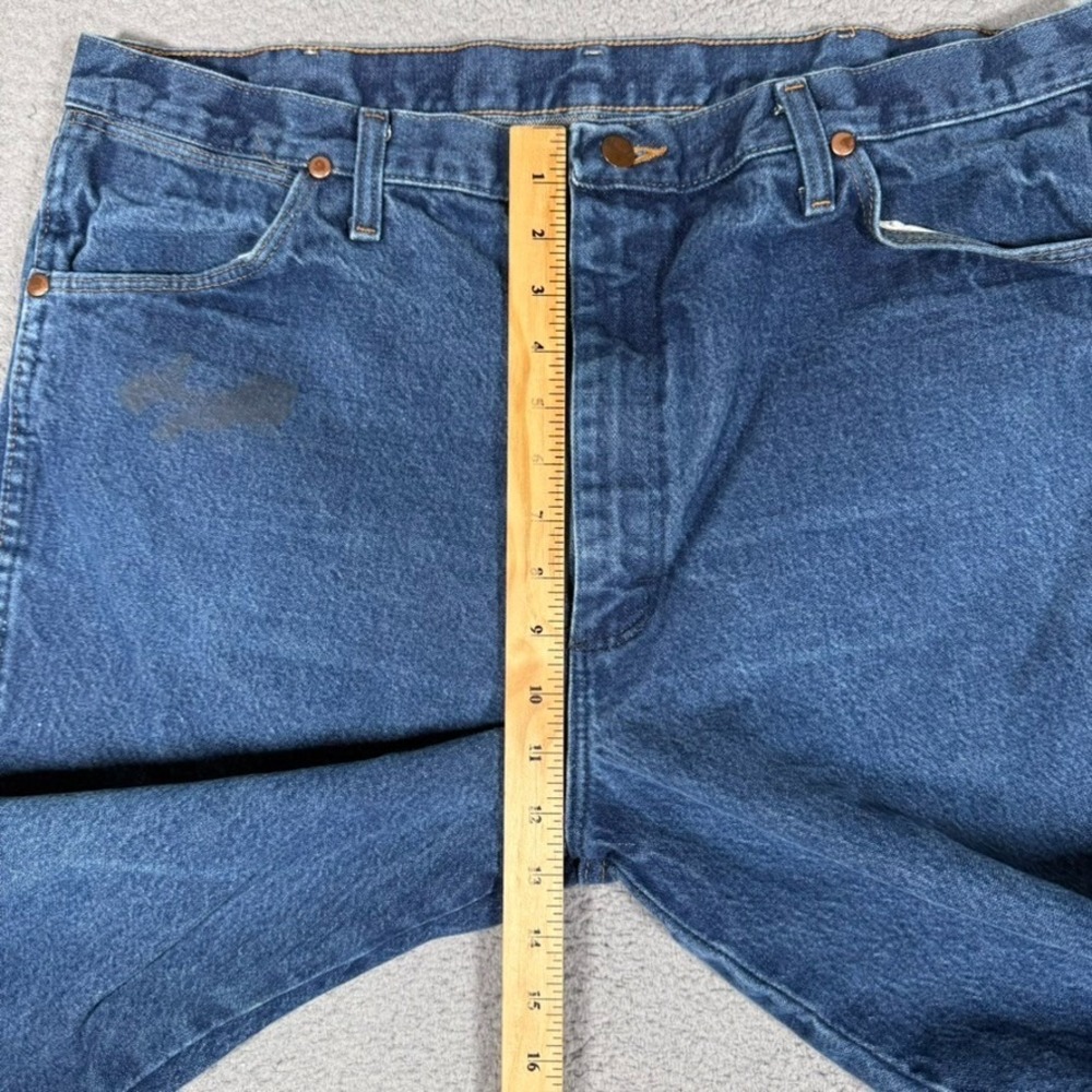 Vintage Wrangler Jeans Mens 36x30 Blue 936DEN Cowboy Cut Denim Casual Preppy - Picture 7 of 11